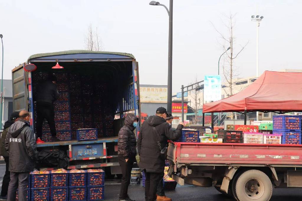 易倍体育 EMC易倍春节期间水果批发市场购销两旺品种多价格稳(图1)