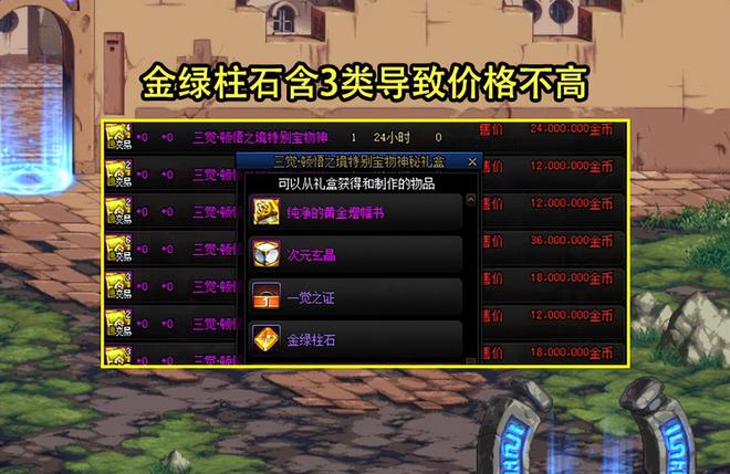 DNF：新春礼包道具首日价格汇总！EMC体育 EMC易倍体育白金徽章4000W透明套仅1E出头(图4)