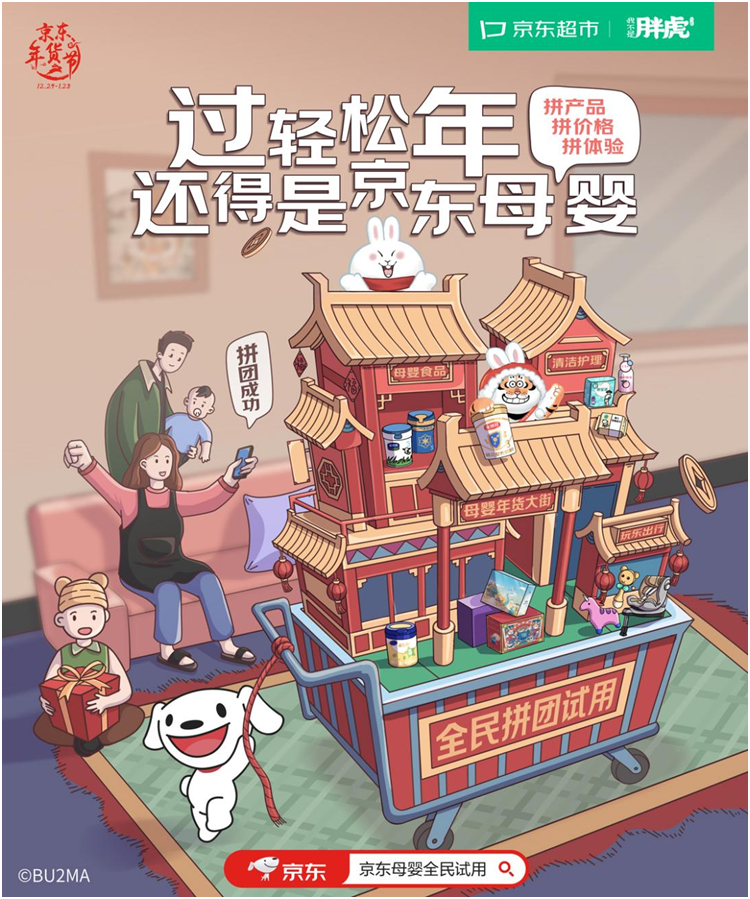 EMC体育 EMC易倍体育京东超市年货节联合百家品牌定制兔年礼盒 推出百亿补贴299减30等多重优惠(图2)
